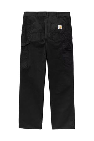 Medium black cotton fabric pants CARHARTT WIP | I03149989